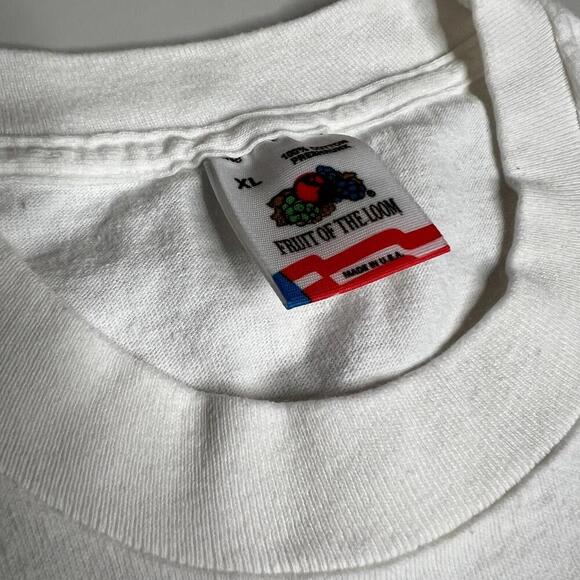 80s Vintage Fruit of the Loom Halloween Costume T-Shirt XL USA Made Funny Tee - Picture 3 of 13